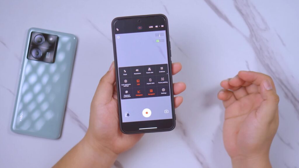 Xiaomi 13t Pro Camera Log setting