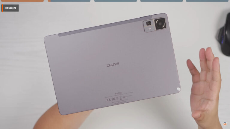 CHUWI AuPad Back Side