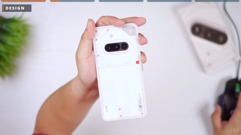 Nothing Phone 3a Back Side