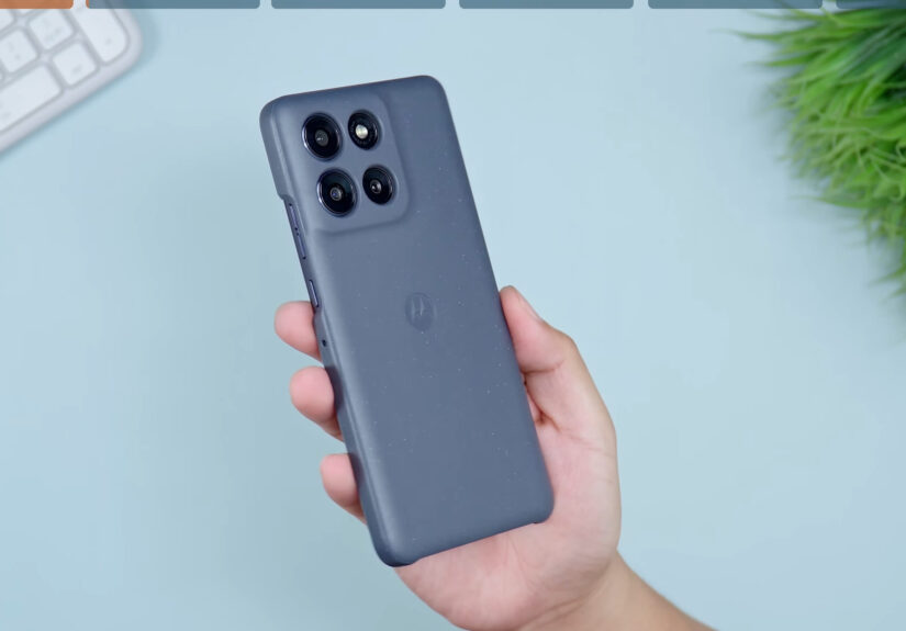 moto G100 Pro with Case